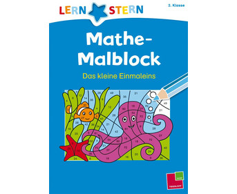 Lernstern Mathe Malblock Das kleine Einmaleins