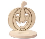 Teelichthalter Kürbis