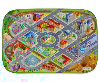 Kinderteppich Straße supersoft