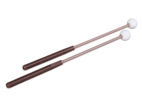 Biaungdo Glockenspiel-Schlägel Aus Gummi – 38,1 Cm Lang, 2 Stück, Mit Holzgriff