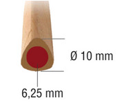 LYRA FERBY® naturbelassene Dreikantstifte 5