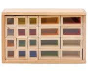 Bunte Fensterbausteine 32 teilig 2