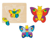 goki Schichtpuzzle Schmetterling 1