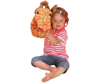 Große Handpuppe: Giraffe