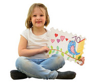 Riesen-Briefmarken zum Selbstgestalten