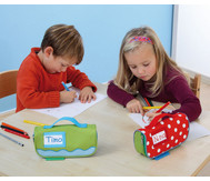 Mäppchen, blau/grün