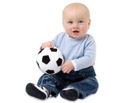Baby Fußball 10 cm 2