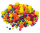 500 Neon Pompon Bälle 1
