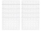 10 Puzzle mit Rahmen blanko
