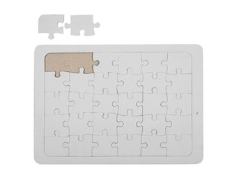 10 Puzzle mit Rahmen DIN A5