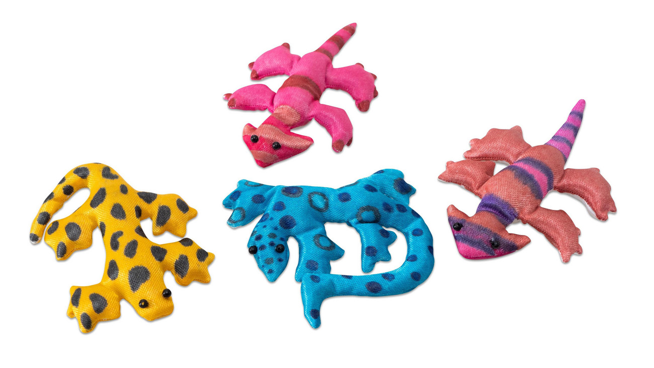 12 Textilechsen Sandtiere Zum Bemalen BETZOLD