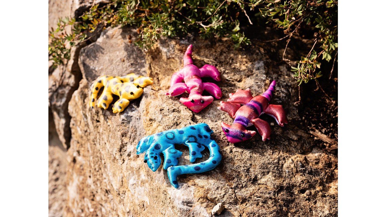 12 Textilechsen Sandtiere Zum Bemalen BETZOLD