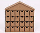 Adventskalender Haus mit 24 Schubladen blanko-2
