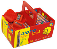 Giotto bébé Holzstifte + Spitzer