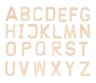 26 Holz-Buchstaben A - Z