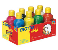 8 Temperafarben - Giotto Bé-Bé Super Paint