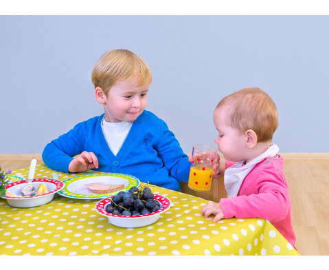 Kindergarten-Geschirr-Set von BETZOLD | 60 Teile | Bruchsicher