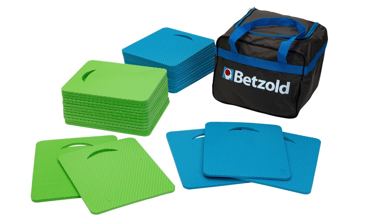Betzold Sitzunterlagen-Set, inkl. Tasche, 31-teilig