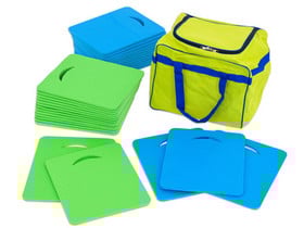 Betzold Sport Sitzunterlagen-Set, inkl. Tasche, 31-teilig