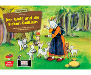 Kamishibai Bildkarten Der Wolf und die sieben Geißlein 1