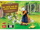 Kamishibai Bildkarten Der Wolf und die sieben Geißlein