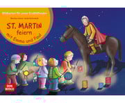 Kamishibai Bildkarten St Martin feiern mit Emma und Paul 1
