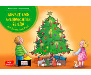 Kamishibai Bildkarten Advent und Weihnachten mit Emma und Paul 1