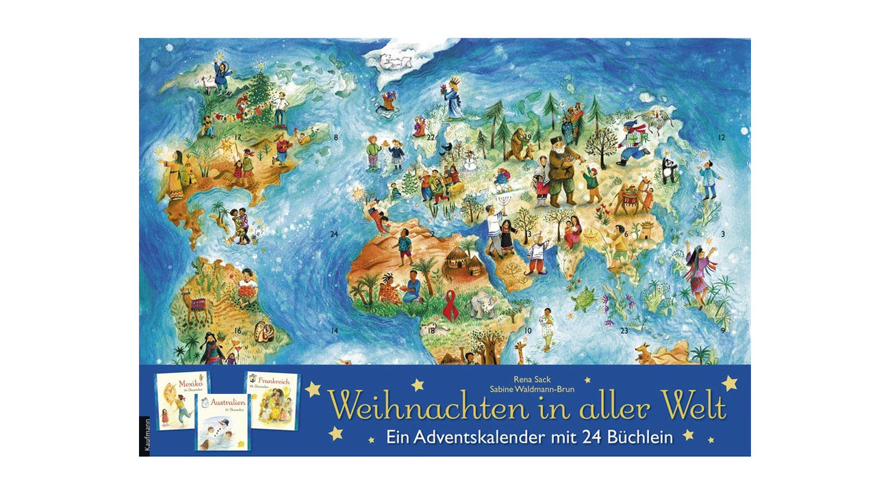 Weihnachten In Aller Welt Adventskalender Mit 24 Buchlein Betzold De