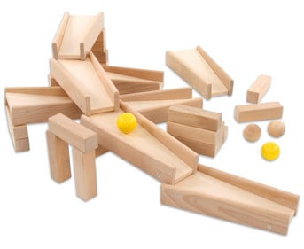 Betzold Kugelbahn Set 40 teilig