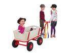 Holz Bollerwagen mit Feststellbremse