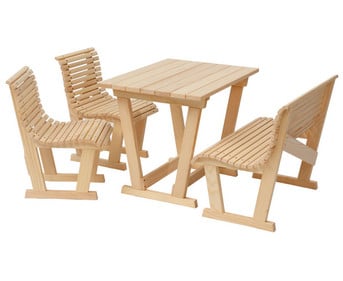 Betzold Gartengarnitur 4 teilig