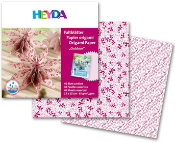Fleurogami Faltpapier Set 40 Blatt