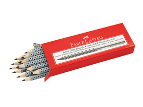 FABER-CASTELL Jumbo-Grip-Bleistift, Ø 10 mm, 12er-Pack