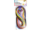folia Scoubidou Flechtschnüre Basic Mix 100 cm 100 Stück