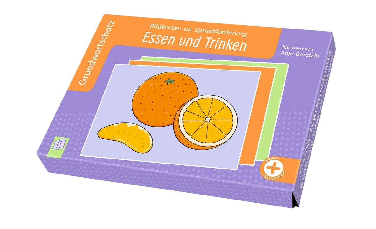 Essen & Trinken, Sprachförderung mit Bildkarten