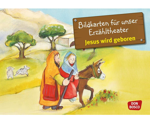 Jesus wird geboren Kamishibai-Bildkartenset