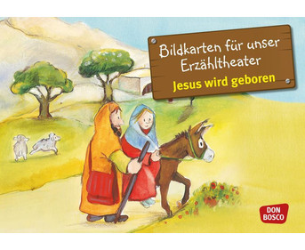 Jesus wird geboren Kamishibai Bildkartenset