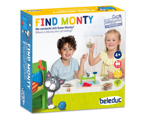 beleduc Spiel Find Monty