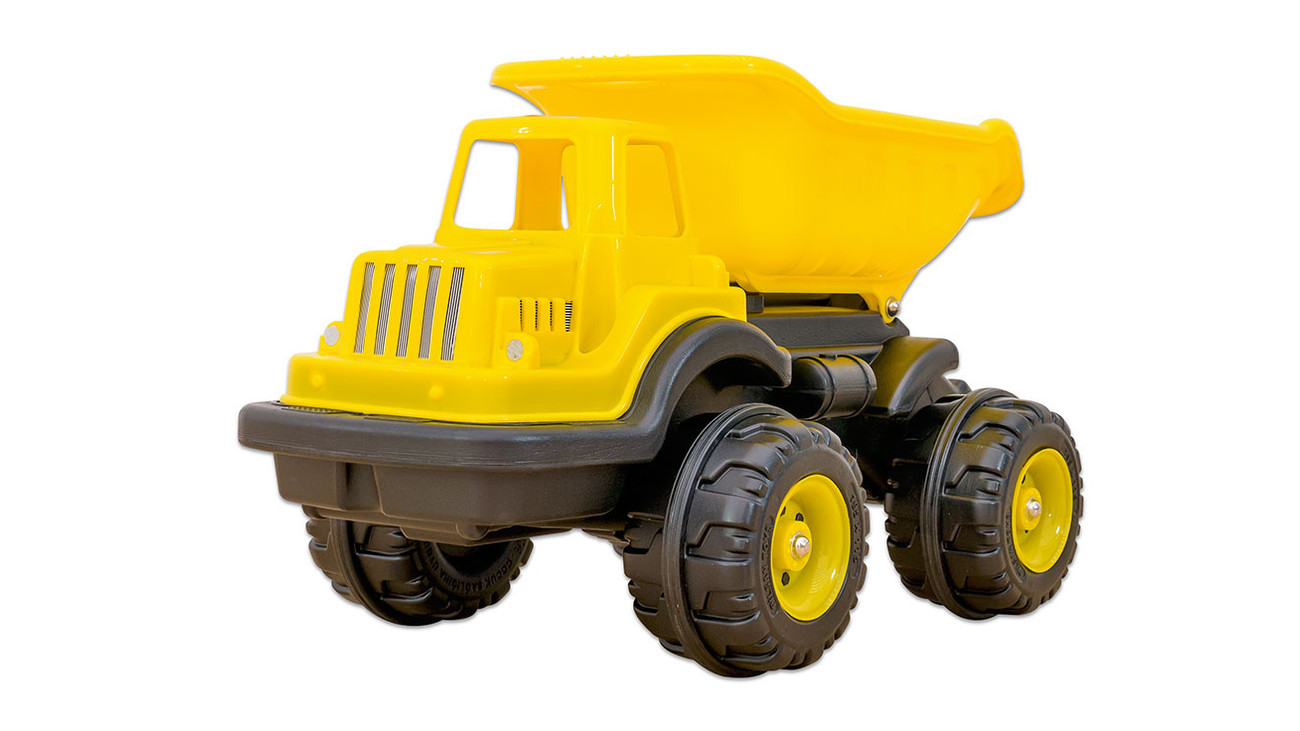 LKW Sandlaster aus Holz Auto Kipper Sandkasten Laster Spielzeug für Kinder Neu 