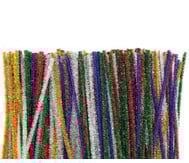 Metallic-Chenilledraht/ Pfeifenputzer in 5 Farben