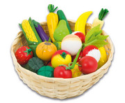 goki Obst und Gemüse im Korb 21 tlg 1