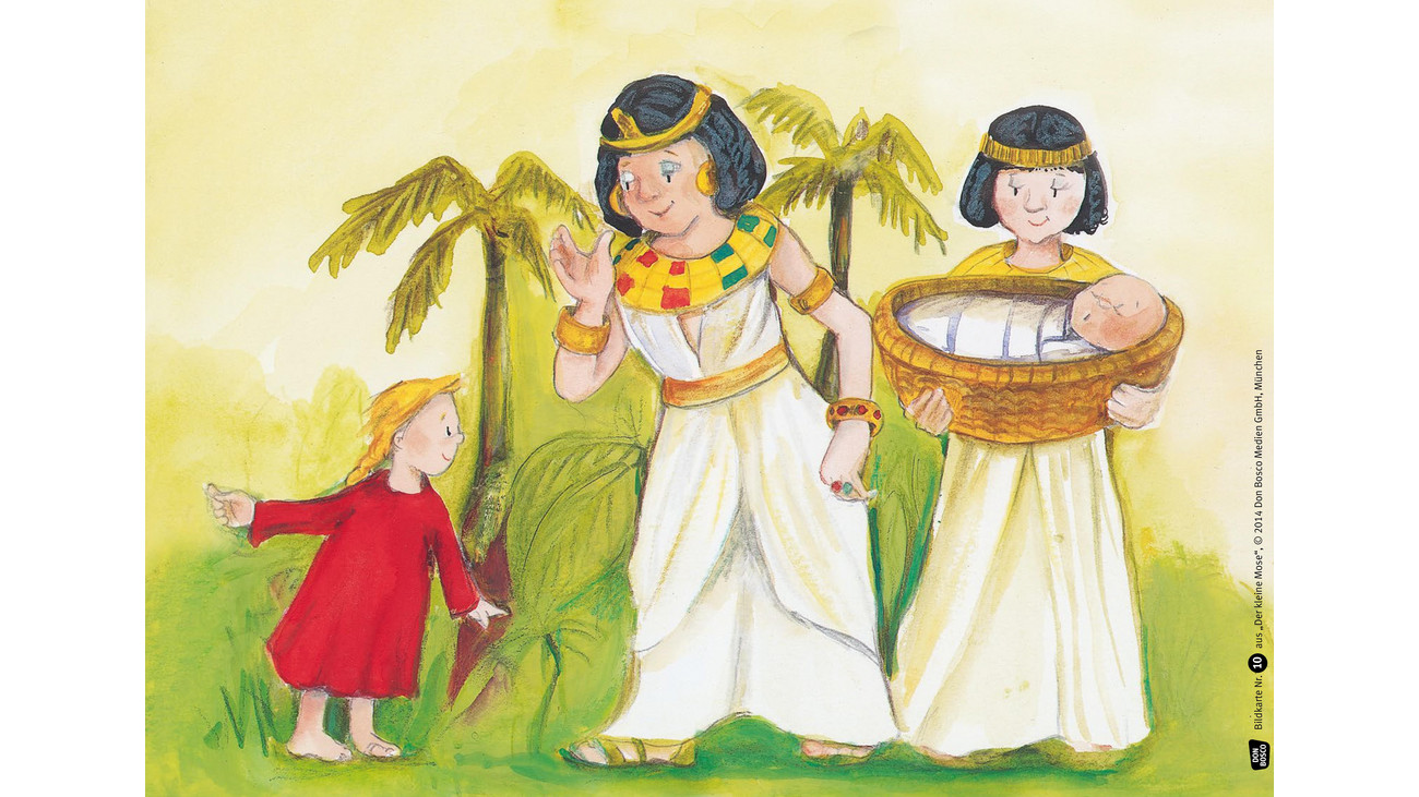 Der kleine Mose. KamishibaiBildkartenset betzold.de