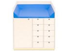 Betzold Wickelauflage für Wickelkommode mit Schubfächern und Boxen
