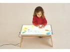 Boden Holztisch für Leuchttische & anderen Spielmaterialien