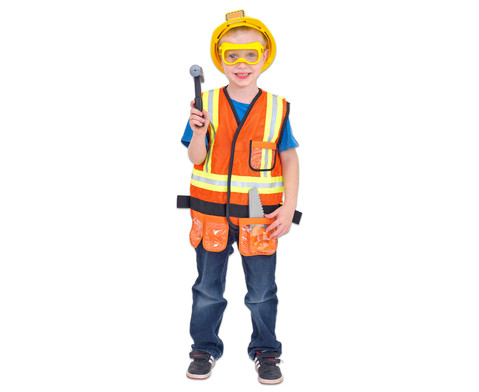 Kinder-Kostuem Bauarbeiter