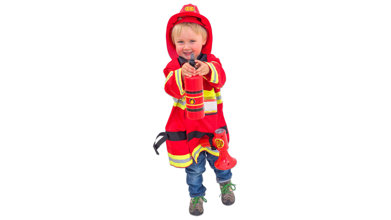Plush Doll linkage Center Detailreiches Feuerwehr-Kostüm für Kinder | BETZOLD
