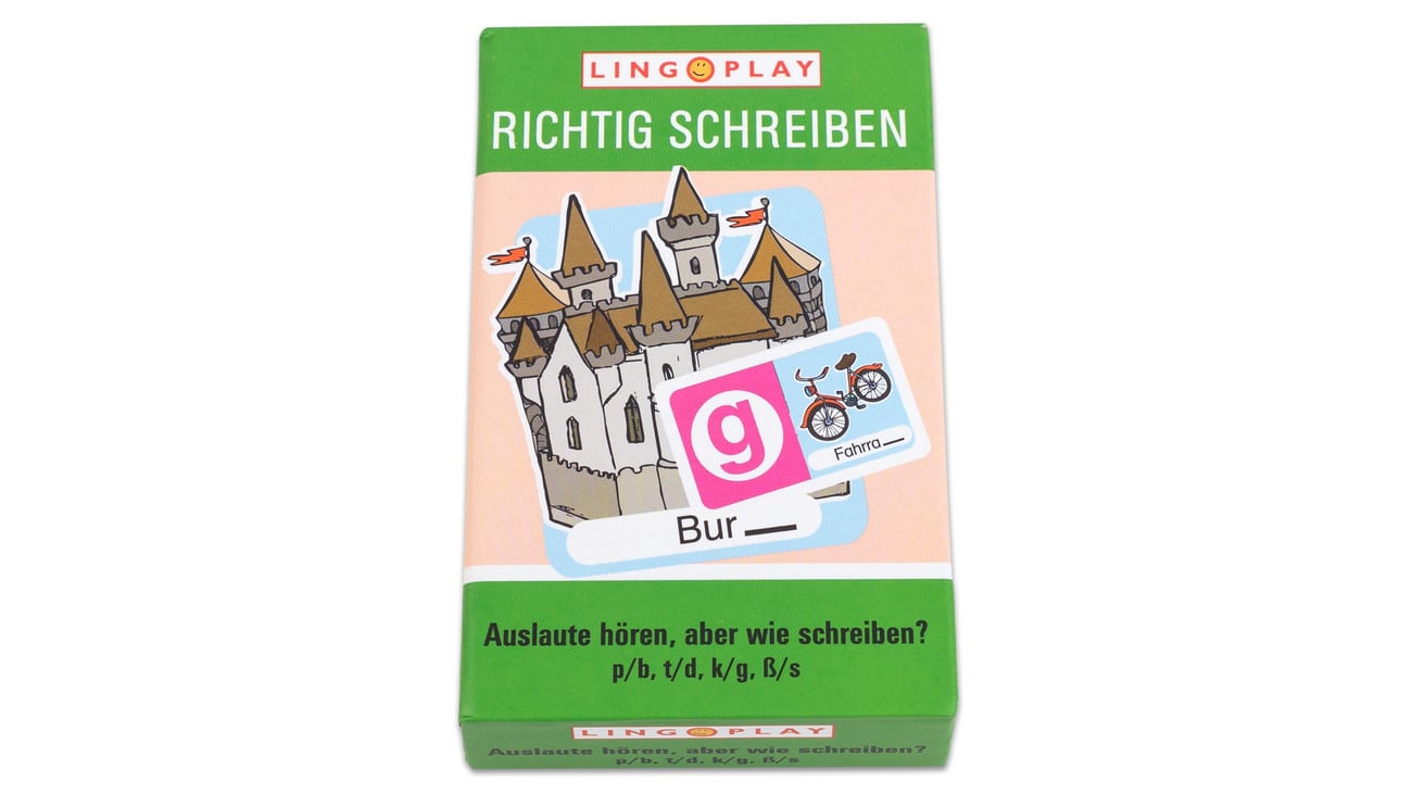 Lingo Play Richtig schreiben - Auslaute hören, aber wie schreiben?