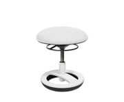 Hocker Round niedrig mit Alu Standfuß 5