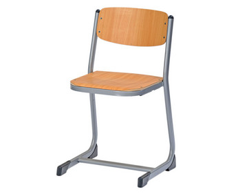 Schülerstuhl (geschlossener Sitzträger) Sitzhöhe 34 cm