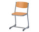 Schülerstuhl (geschlossener Sitzträger) Sitzhöhe 42 cm 1